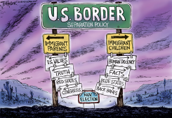BORDER POLICY by Joe Heller
