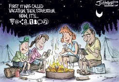 MODERN VACATION by Joe Heller
