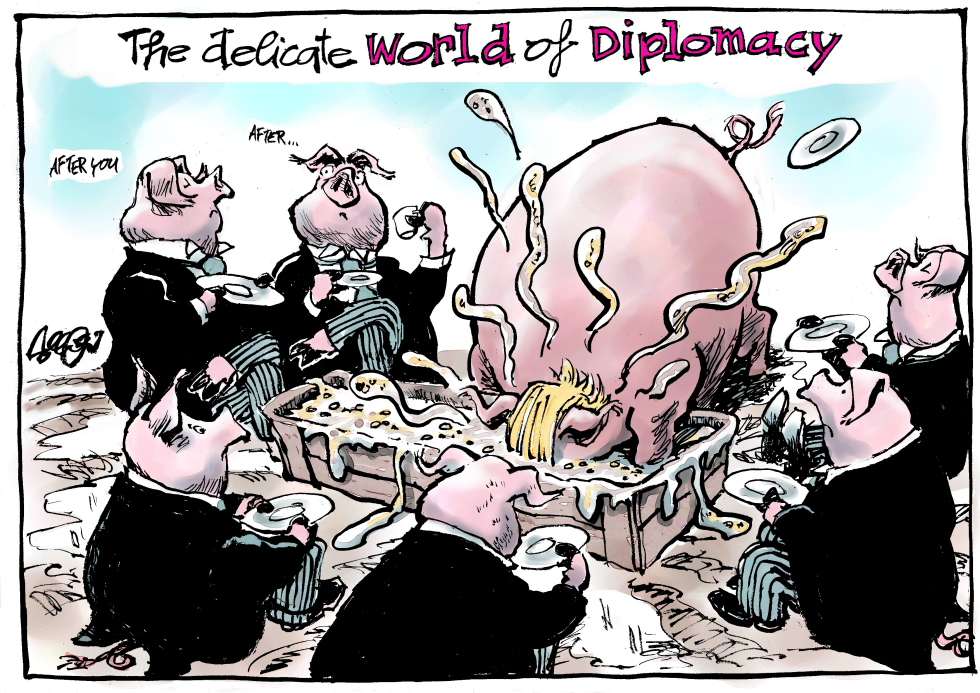  WHAT IS HAPPENING TO DIPLOMACY by Jos Collignon