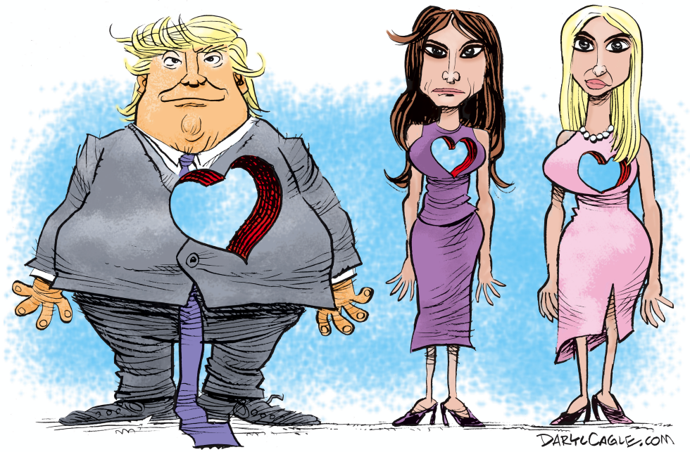 Heartless Donald Melania and Ivanka CORRECTION