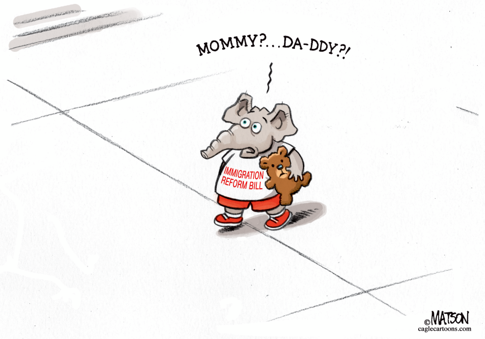 Immigration Reform Bill Separated from Parents