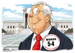SENATOR MITCH MCCONNELL WINNING by R.J. Matson