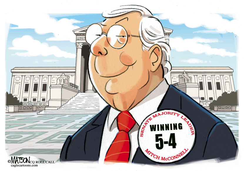 Senator Mitch McConnell Winning