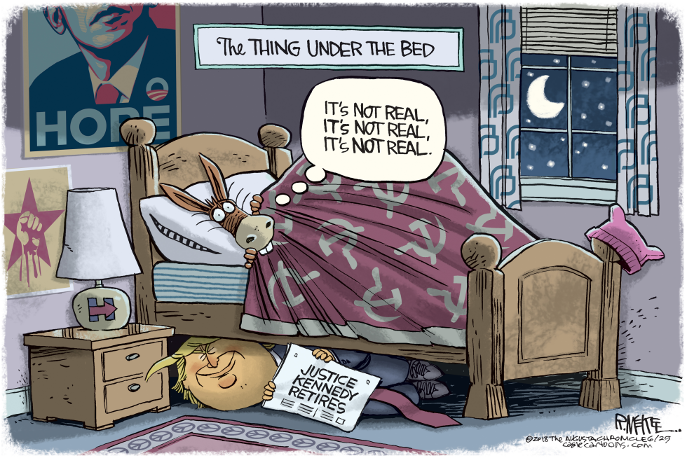 Trump Under Bed