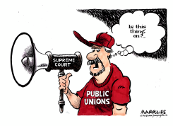 SUPREME COURT RULING ON PUBLIC UNION DUES by Jimmy Margulies