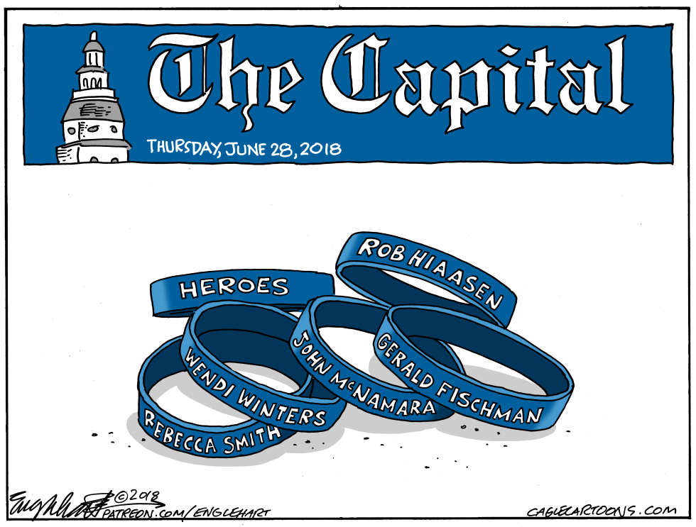  CAPITAL GAZETTE by Bob Englehart