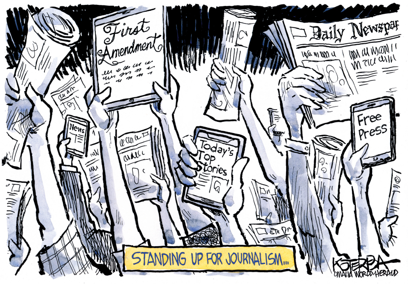Standing Up For Journalism