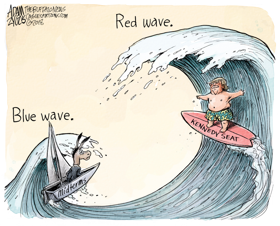  POLITICAL WAVES by Adam Zyglis