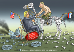STABLE GENIUSES IN HELSINKI by Marian Kamensky