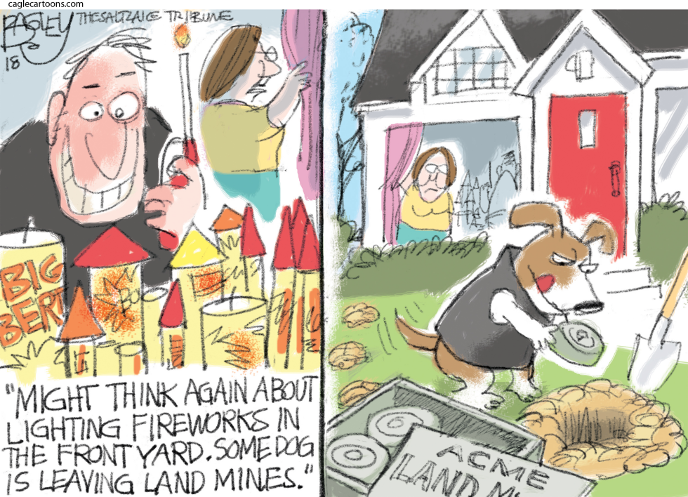  DOGGY INDEPENDENCE by Pat Bagley