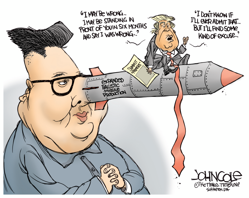 Kim and Trump