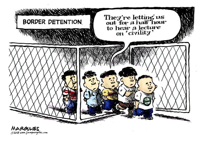 Kids in cages color