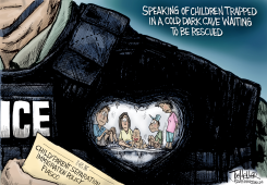 TRAPPED CHILDREN by Joe Heller