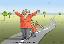 NEW ANGELA MERKEL by Marian Kamensky