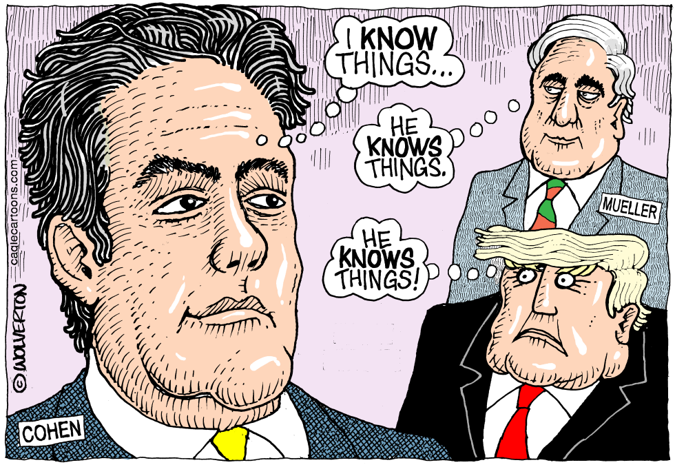  COHEN KNOWS THINGS by Wolverton