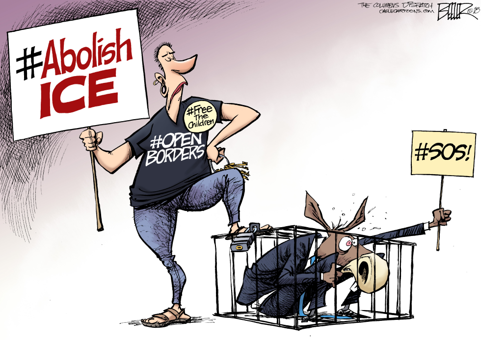  ABOLISH ICE by Nate Beeler