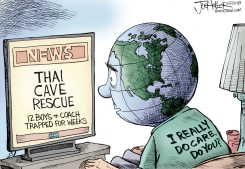 CAVE RESCUE by Joe Heller