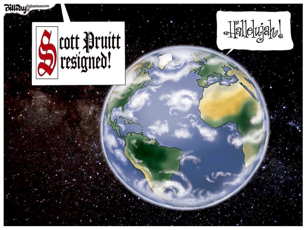 Scott Pruitt resigned