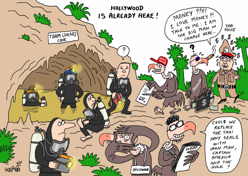 Hollywood is here