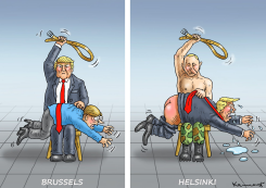 ANGRY TRUMP by Marian Kamensky