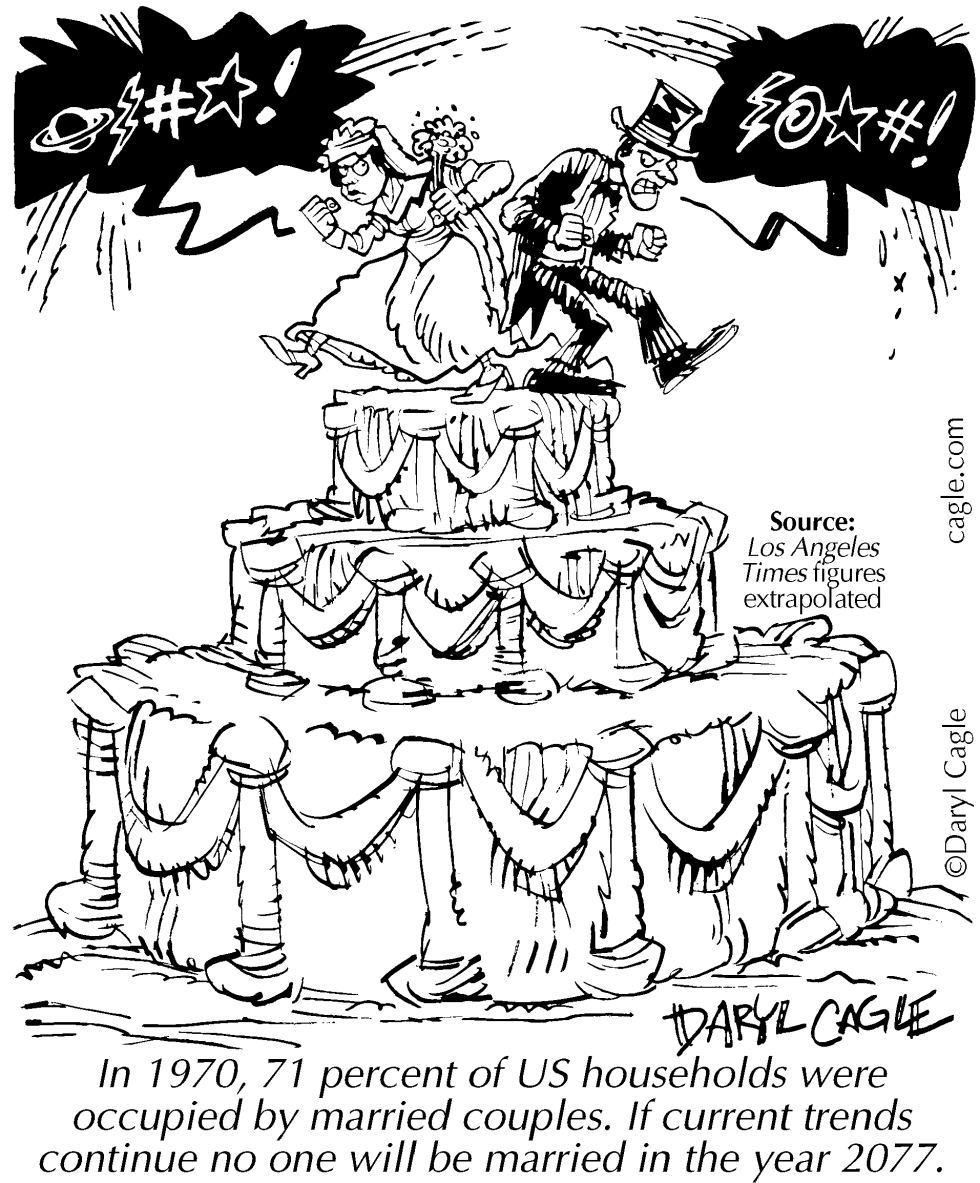  TRUE MARRIAGE DIVORCE CAKE by Daryl Cagle