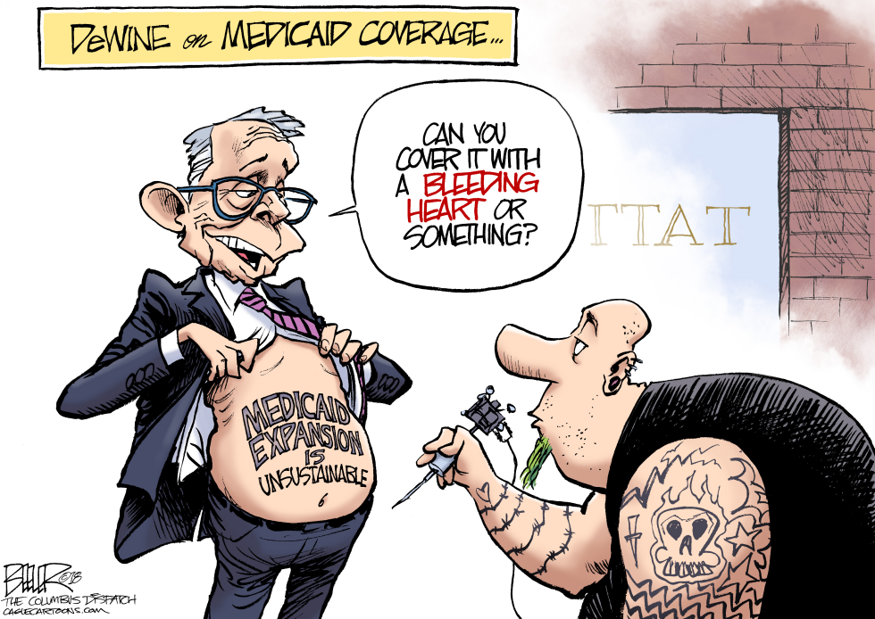  LOCAL OH DEWINE TATTOO by Nate Beeler