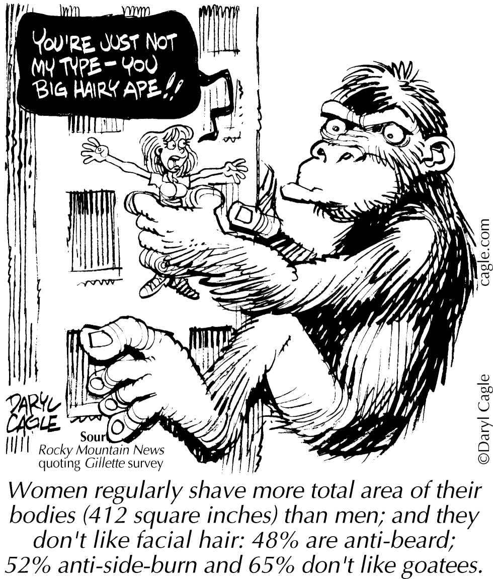 TRUE - Women Do Not Like Hairy Guys
