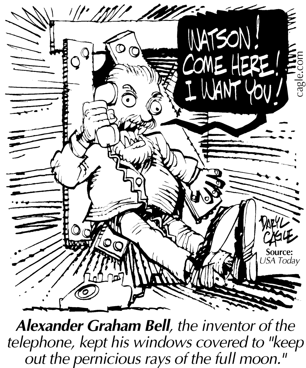 TRUE Alexander Graham Bell Moon Rays