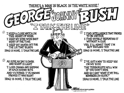 GEORGE BUSH SINGS JOHNNY CASH by R.J. Matson