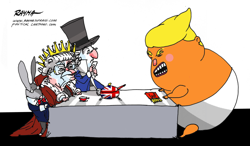 The Queen and Trump