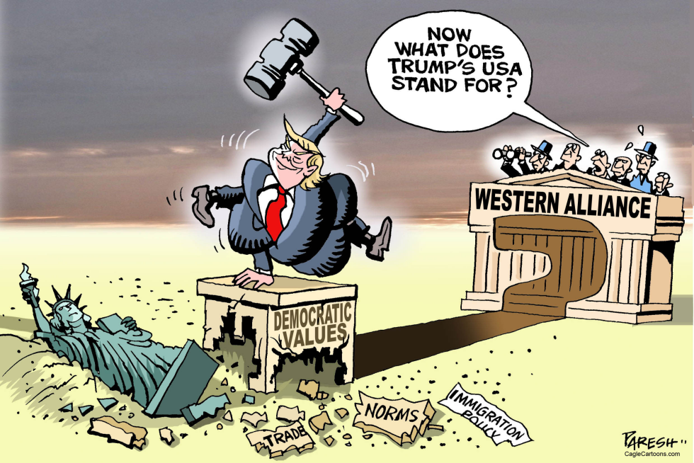 Trump and Western alliace