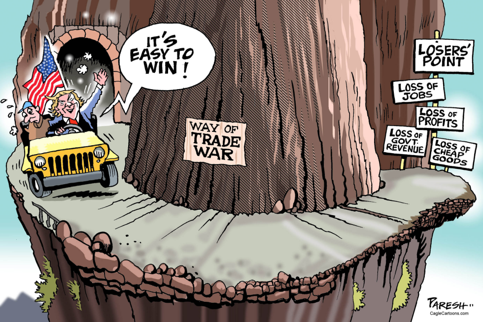 Trade war losers