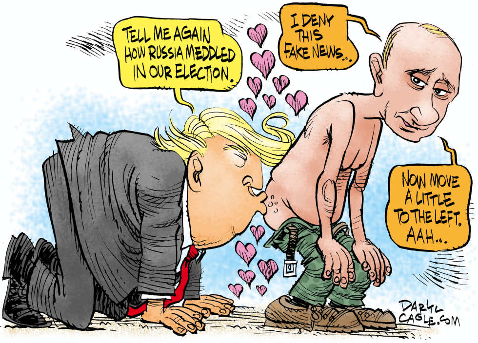 Helsinki Summit - Trump and Putin
