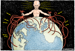 PUTIN HACKS THE PLANET by Monte Wolverton