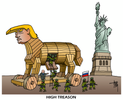 HIGH TREASON by Arend Van Dam