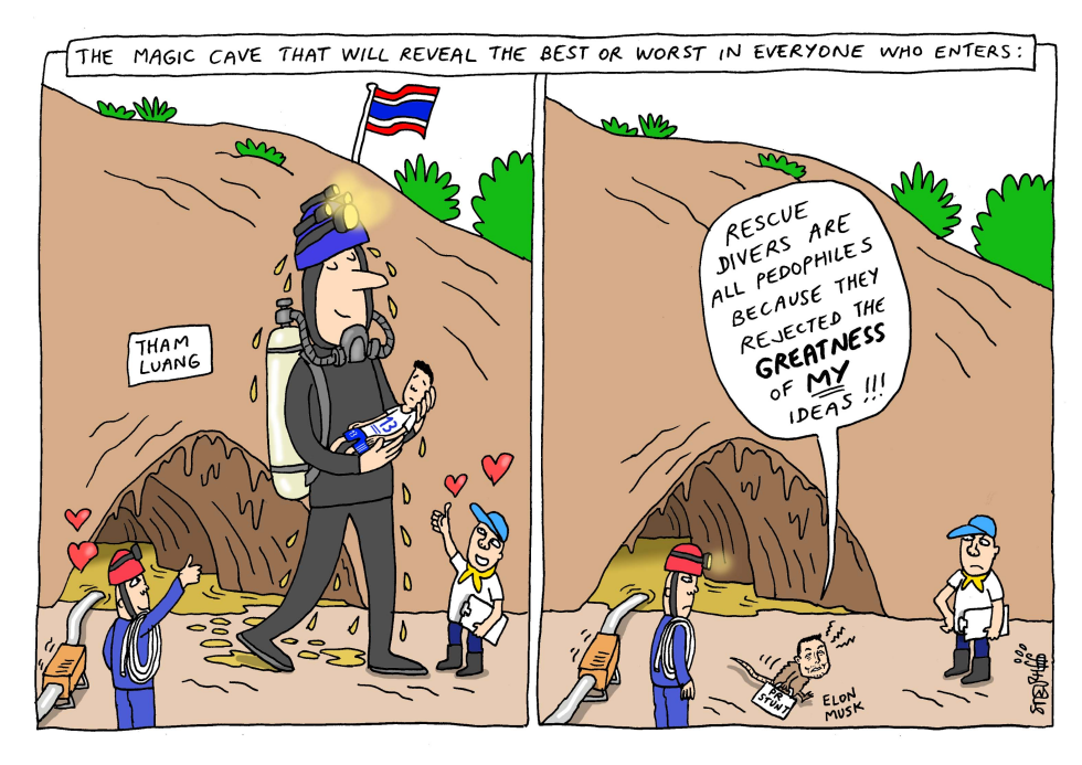 Magic cave from Thailand