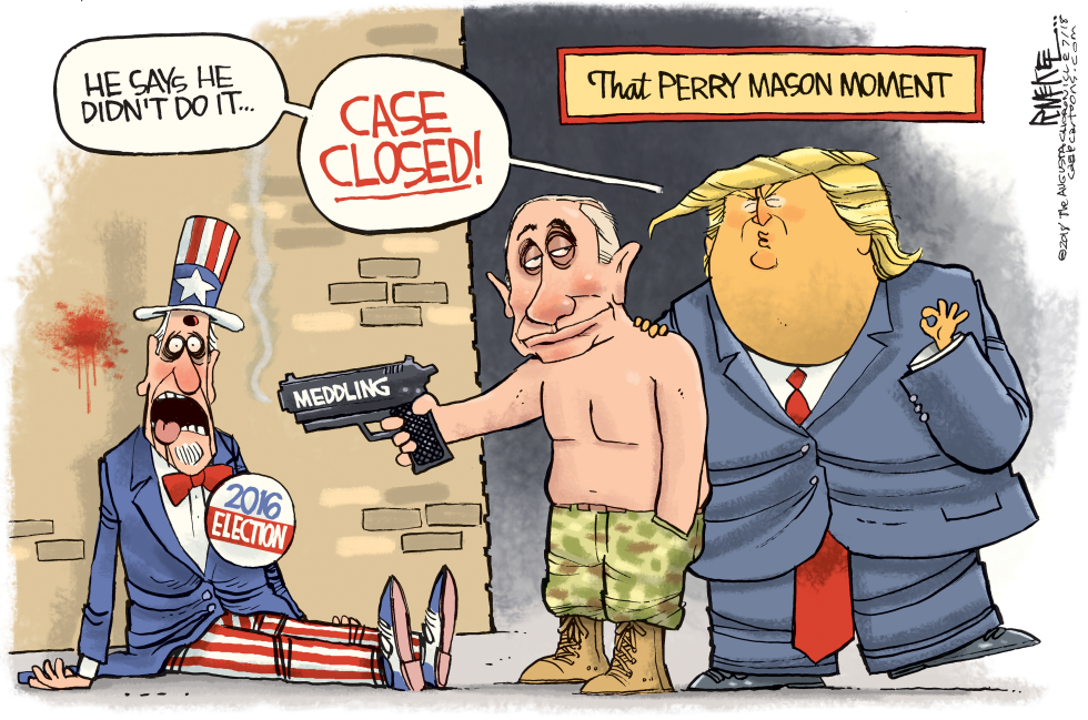  TRUMP PUTIN SUMMIT by Rick McKee