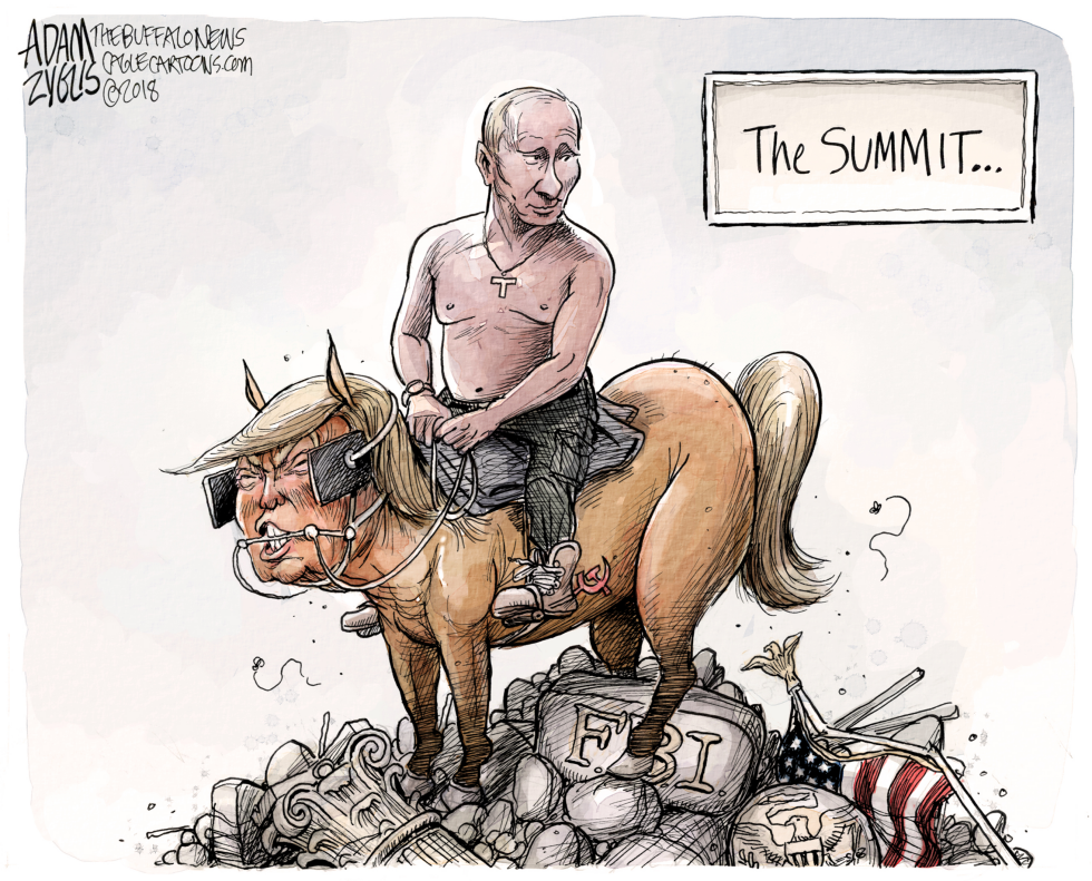  PUTIN SUMMIT by Adam Zyglis