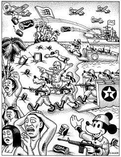 GLOBALIZATION INVADING MARKETS by Andy Singer