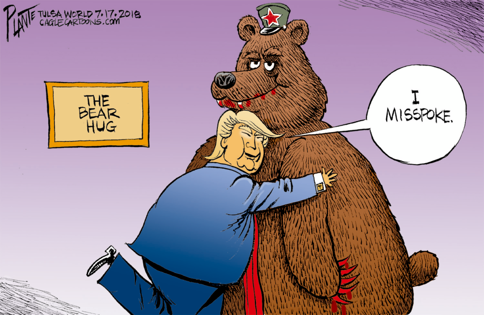 Trump's Bear Hug