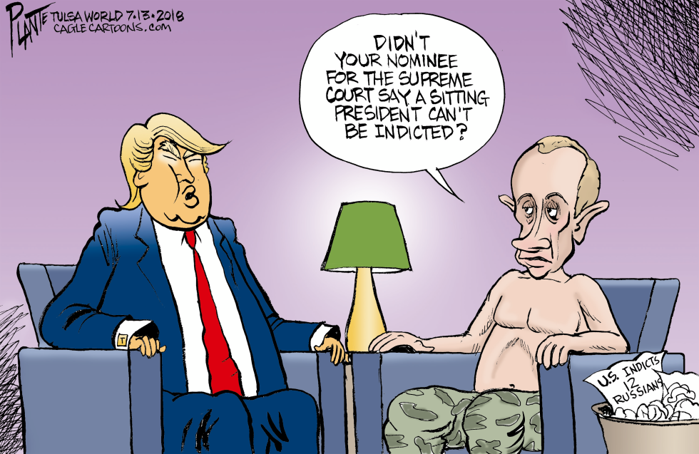 Trump meets with Putin
