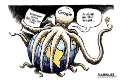 EU FINES GOOGLE  by Jimmy Margulies