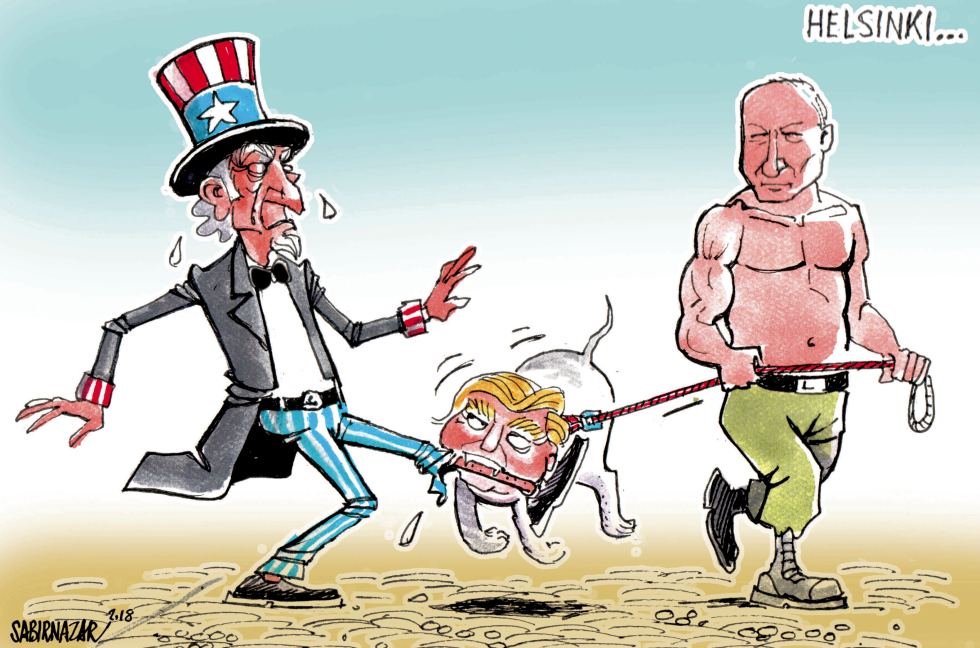  TRUMP-PUTIN SUMMIT by Sabir Nazar