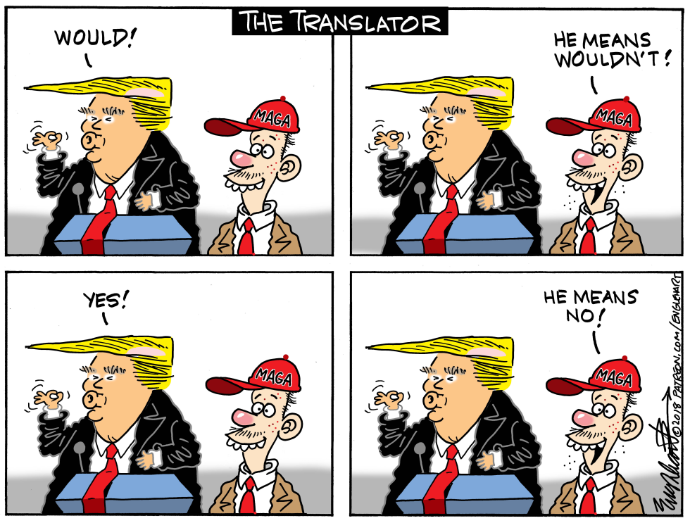  TRANSLATOR by Bob Englehart