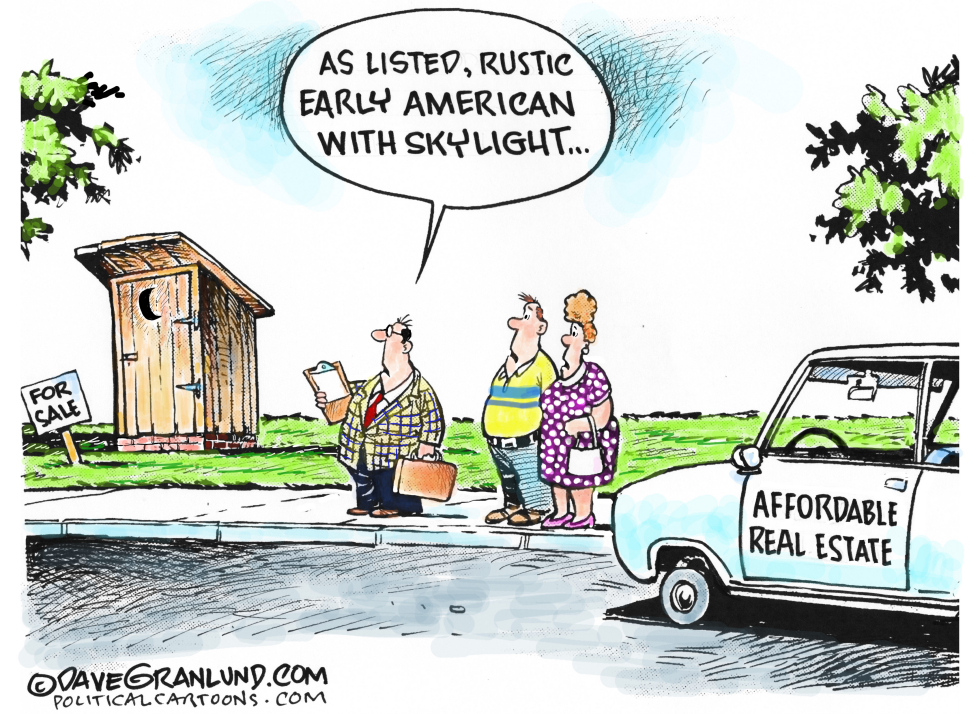  AFFORDABLE HOMES by Dave Granlund