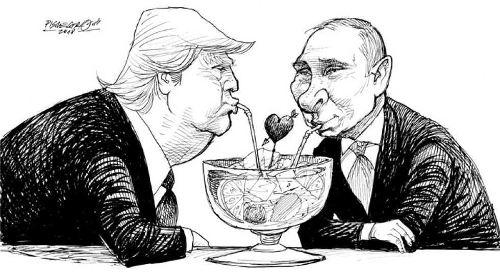 Drink for Trump and Putin