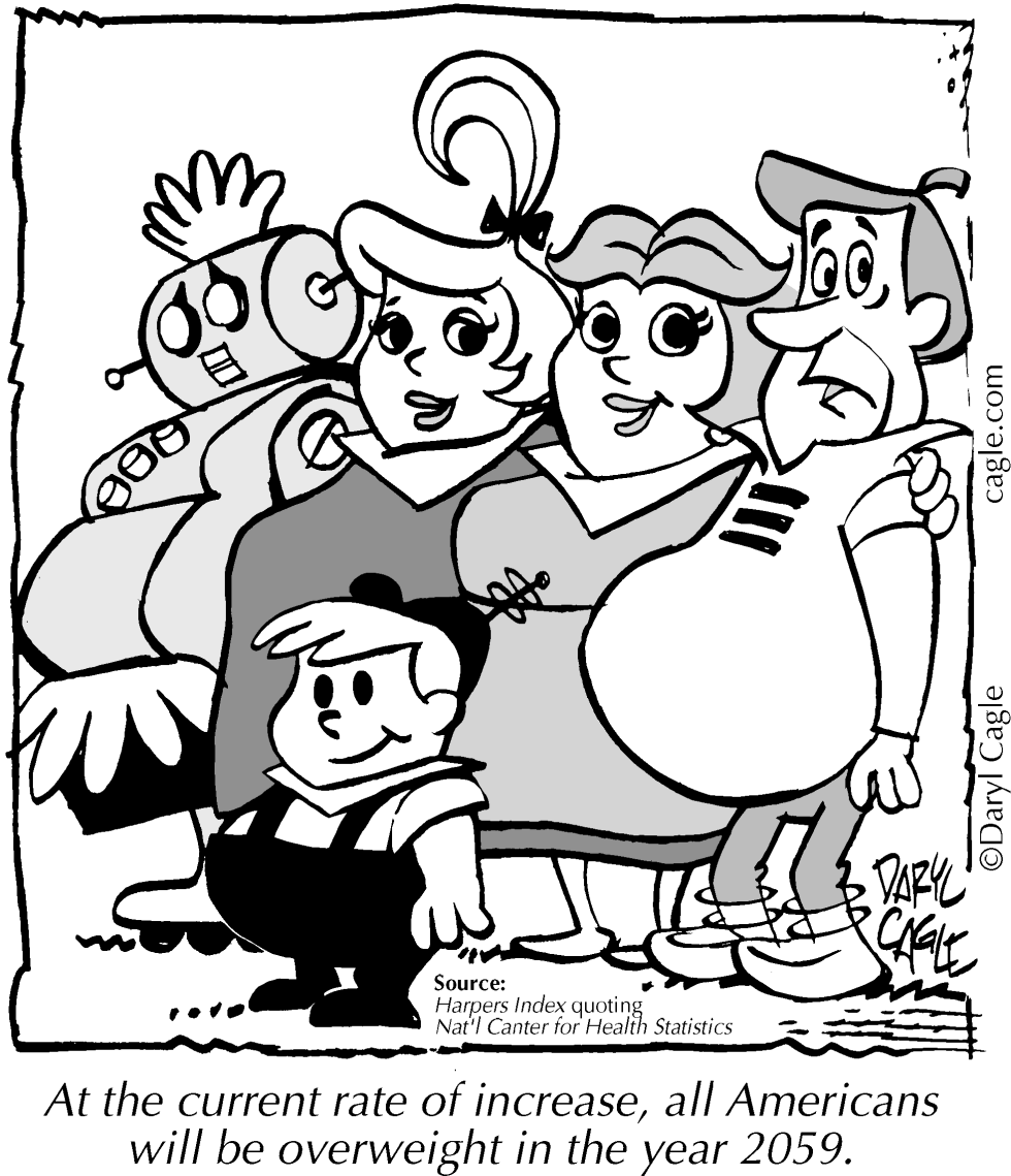  TRUE FAT JETSONS by Daryl Cagle