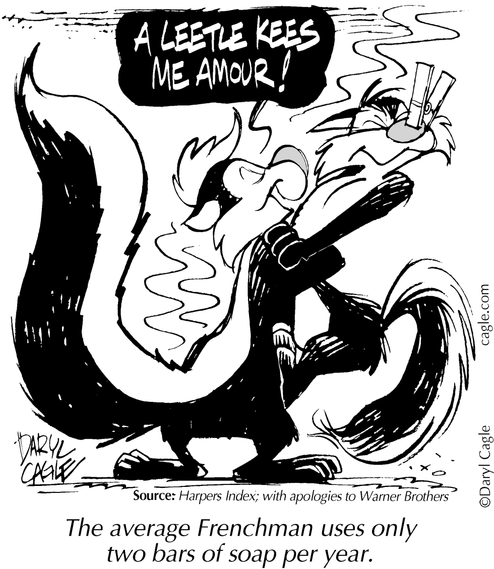 TRUE French Stink Le Pew