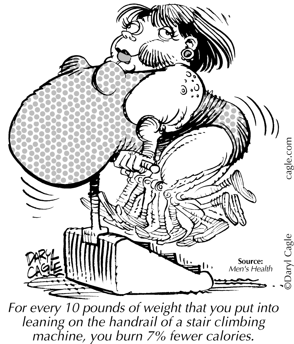 TRUE Stairstepper Lean and Calories