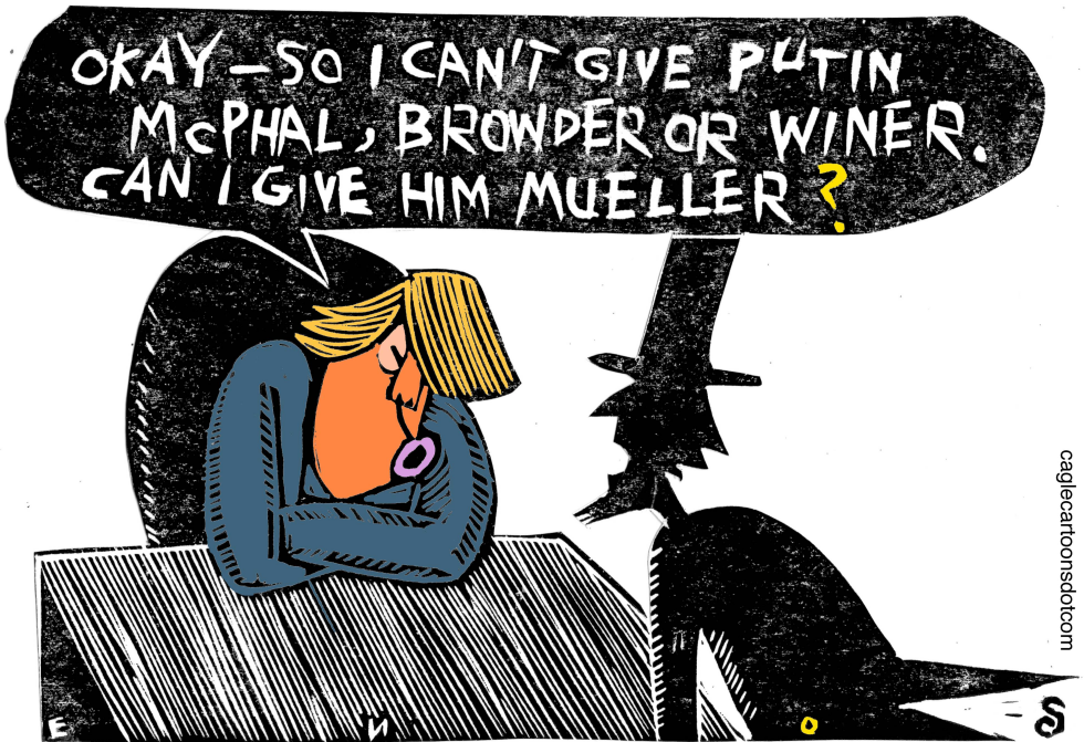  A PRESENT FOR PUTIN by Randall Enos